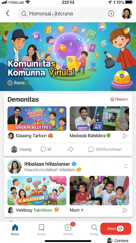 Pemandangan dunia yang luas untuk dijelajahi.