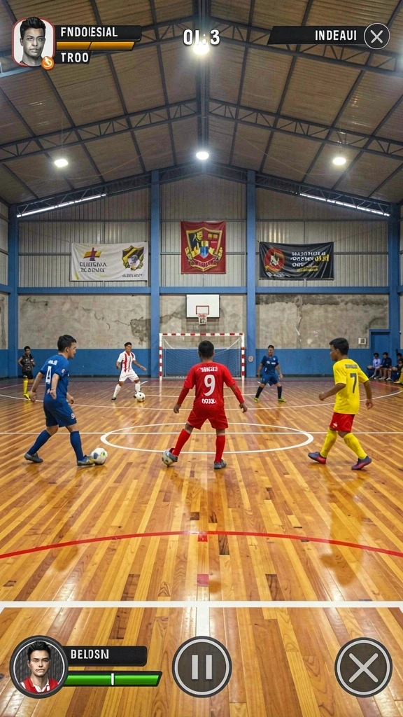 Tantangan yang beragam di setiap level permainan.