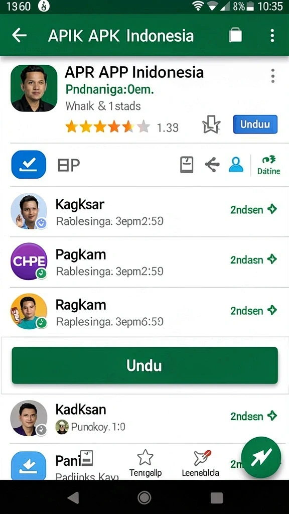 Tampilan antarmuka utama yang menarik dan intuitif.