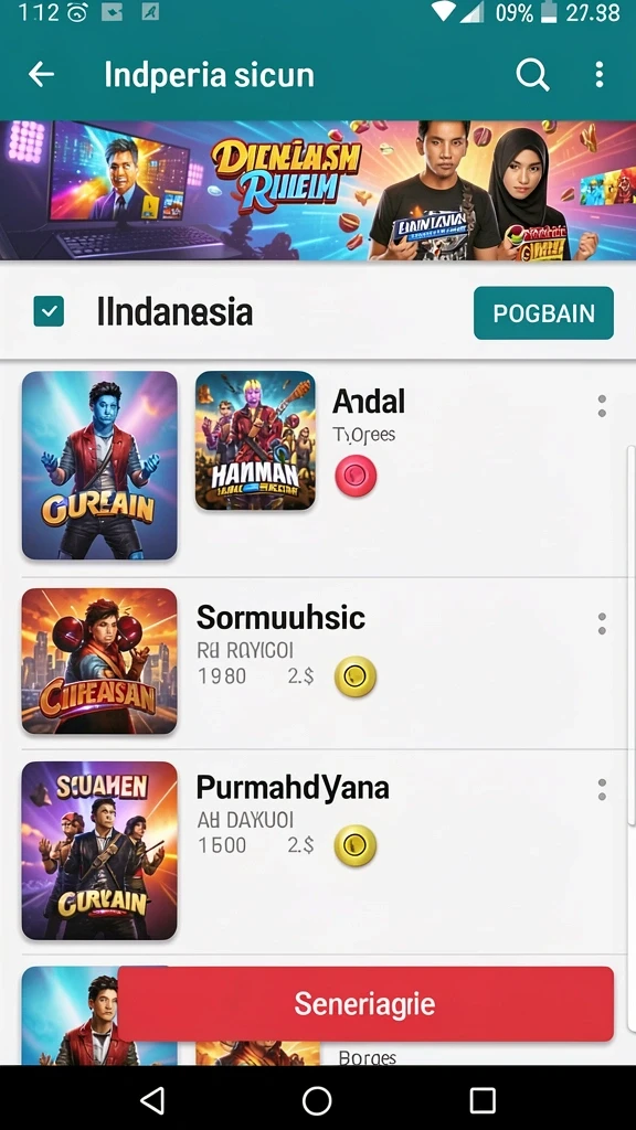Karakter-karakter unik dan menarik dalam permainan.