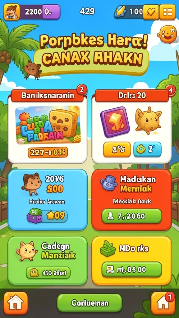 Tampilan antarmuka yang menarik dan mudah digunakan.