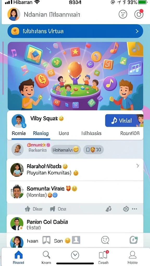Serunya bersaing di turnamen online.