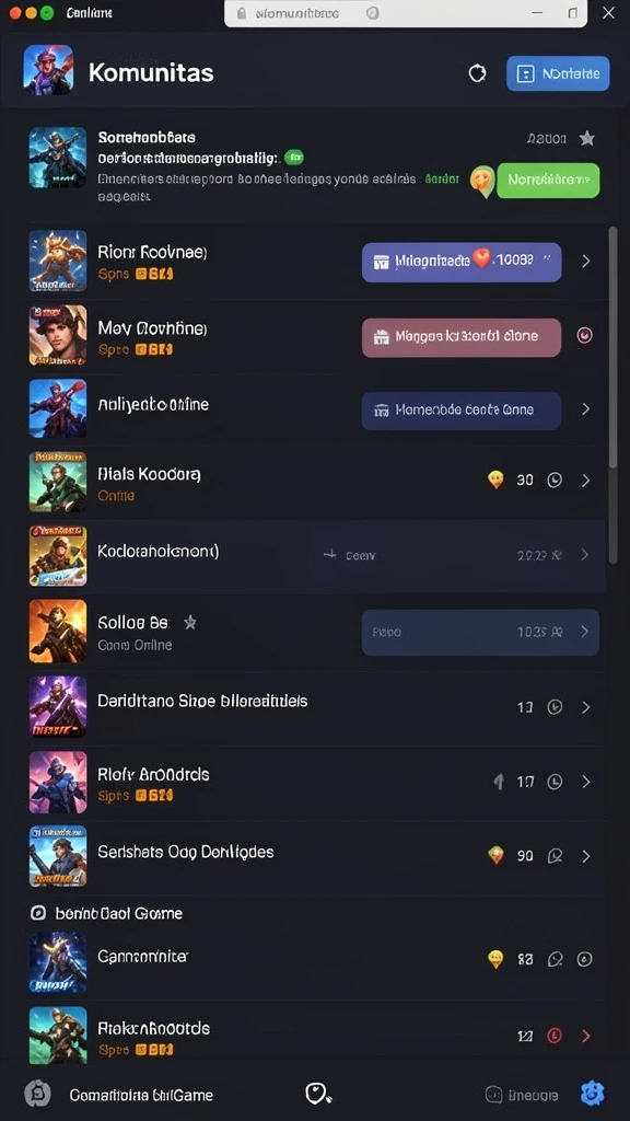 Screenshot karakter unik dengan kemampuan spesial.