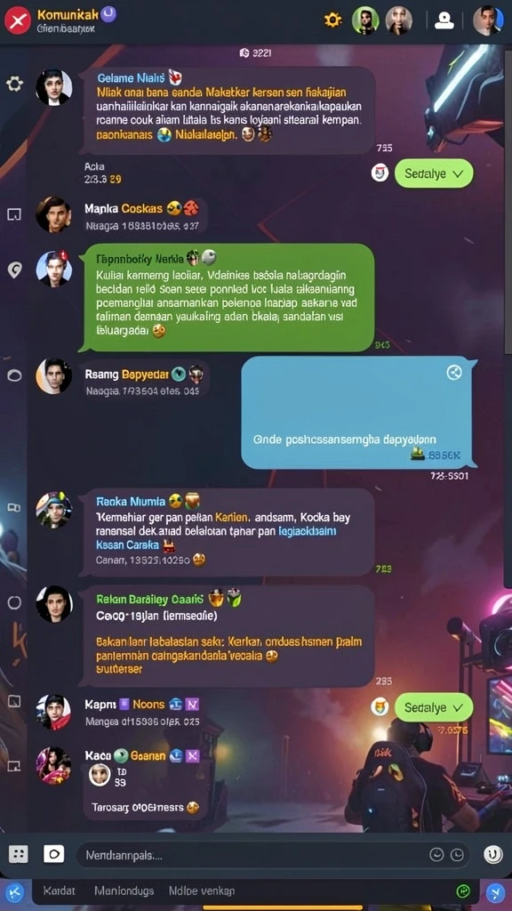 Tampilan antarmuka yang user-friendly.