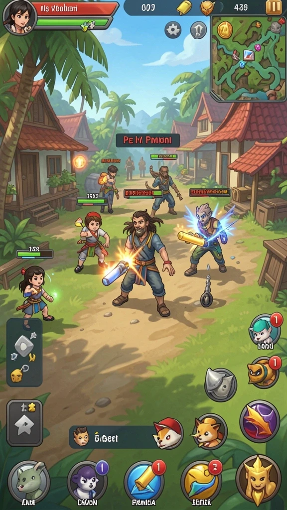 Contoh gameplay seru di dalam BPO777.
