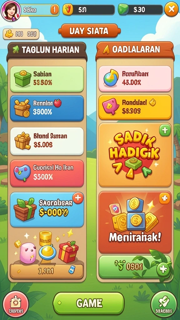 Fitur bonus yang menggoda dan meningkatkan keseruan.