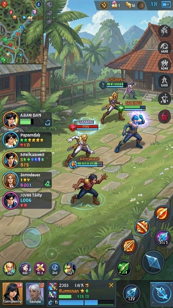 Gameplay yang seru dengan tantangan menarik.
