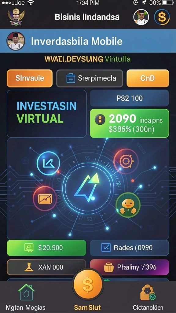 Screenshot menunjukkan mode permainan yang seru dan menantang.