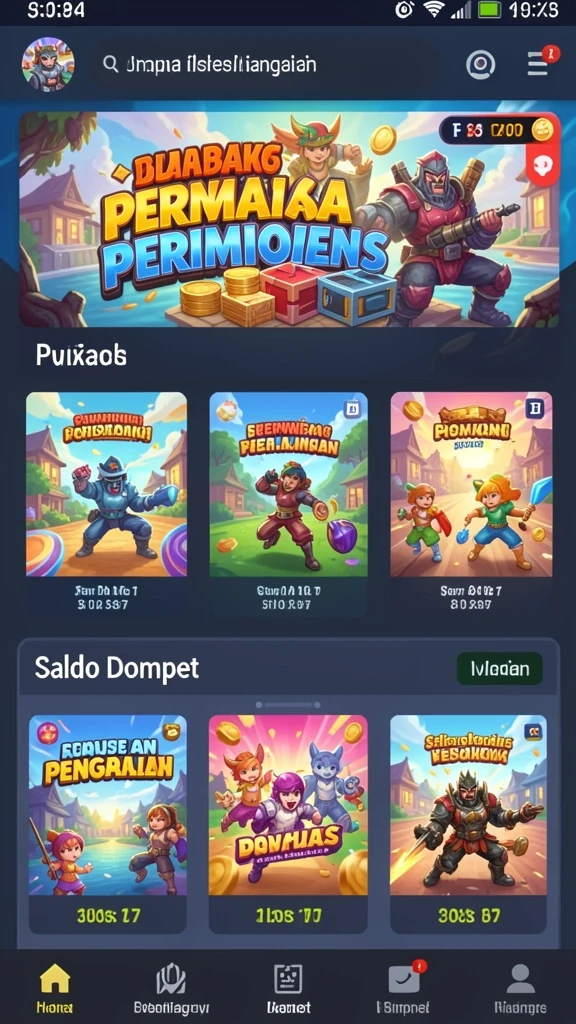 Karakter yang lucu dan menggemaskan di dalam game.