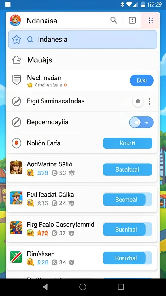 Tangkapan layar dari salah satu level menantang di H89.