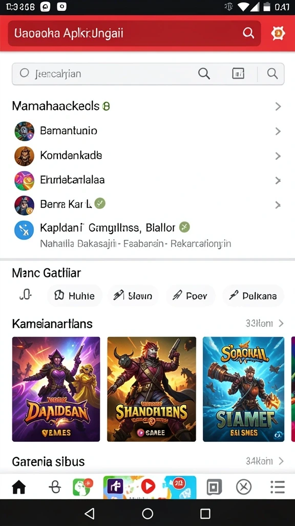 Tantangan harian yang seru dan menguntungkan.