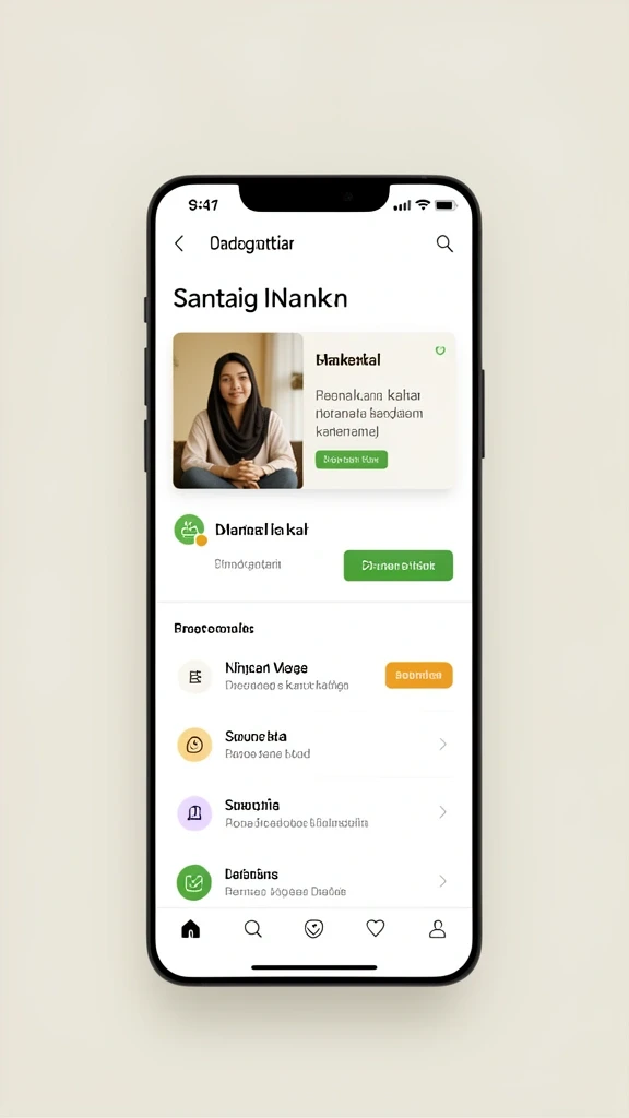 Screenshot pertama menampilkan antarmuka utama JKTPLUS yang menarik.