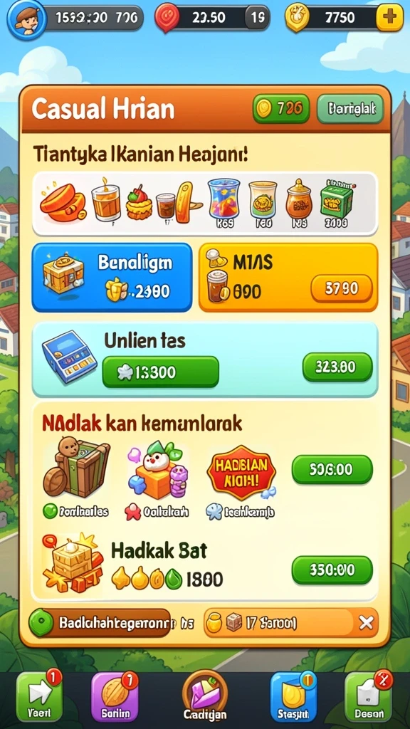 Tampilan antarmuka yang menarik dan mudah digunakan.