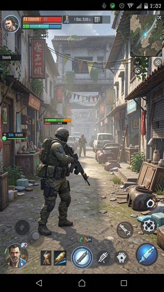 Fitur multiplayer yang memungkinkan bermain bersama teman.