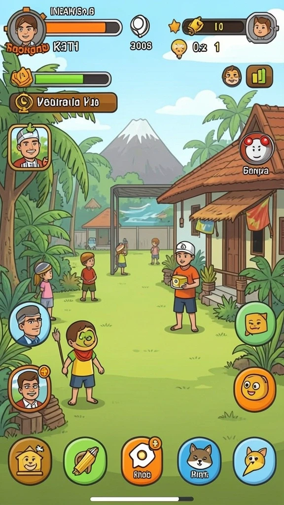 Tampilan antarmuka yang intuitif dan user-friendly.