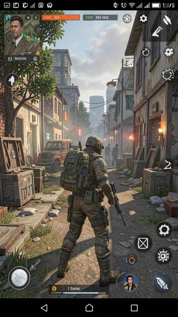 Tampilan antarmuka game yang menarik.