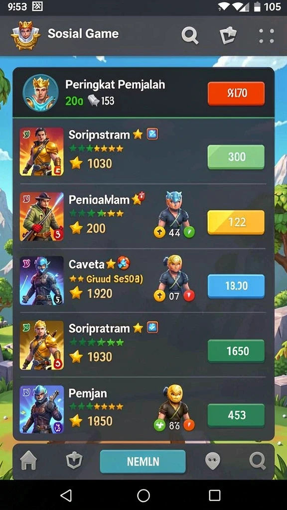 Gameplay yang seru dengan berbagai tantangan.