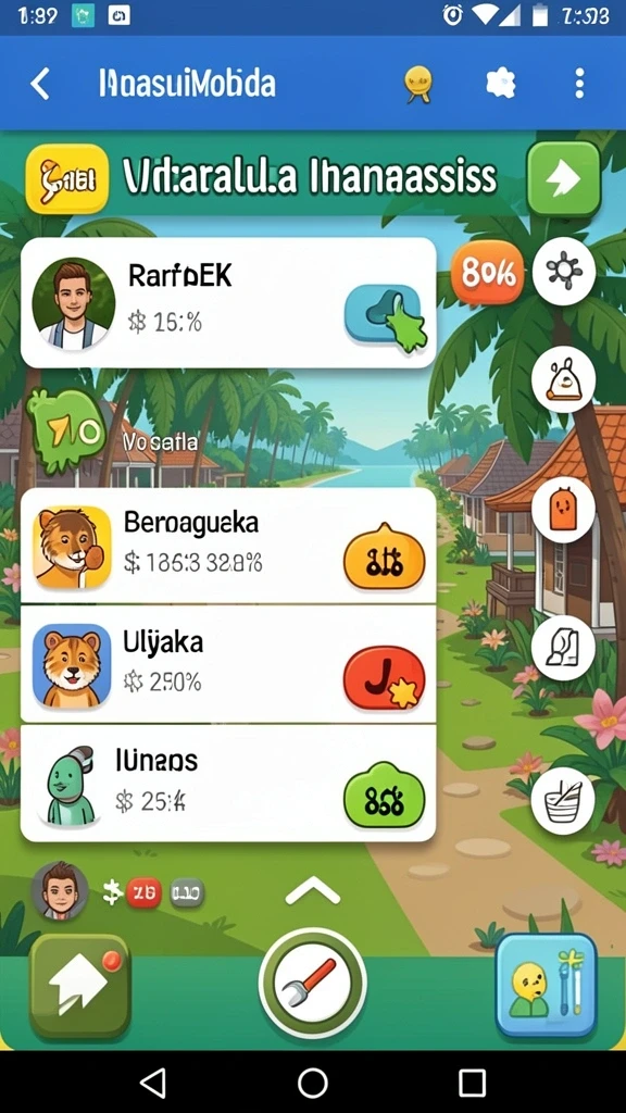 Tampilan antarmuka yang ramah pengguna.