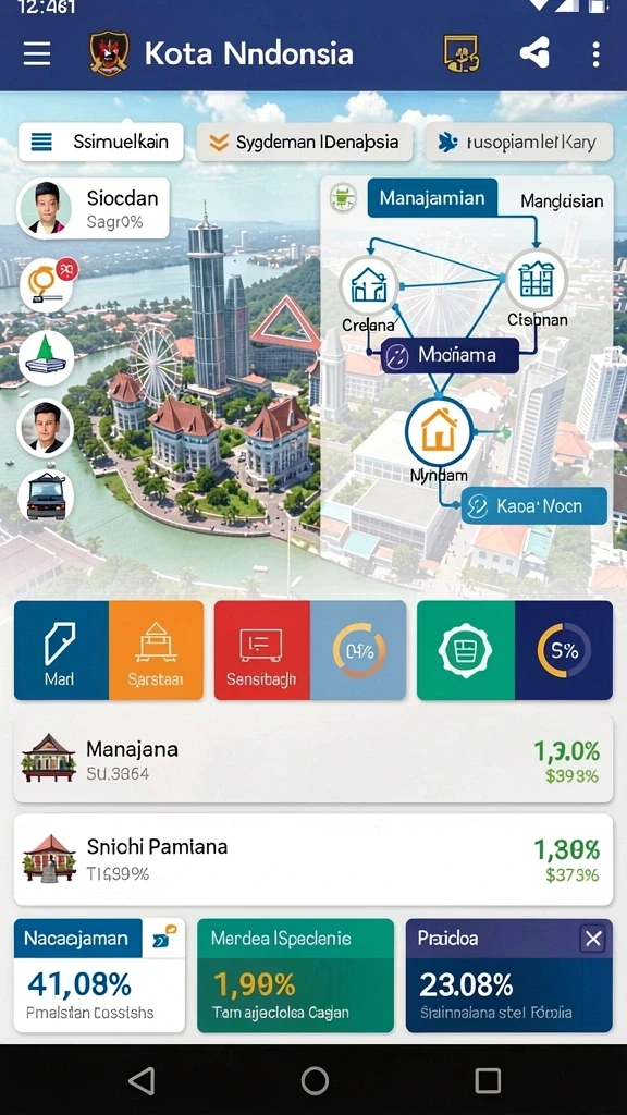 Tampilan antarmuka pengguna yang ramah dan menarik.
