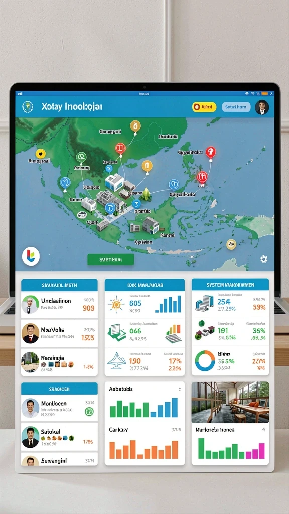 Tampilan antarmuka yang menarik dan mudah dinavigasi.