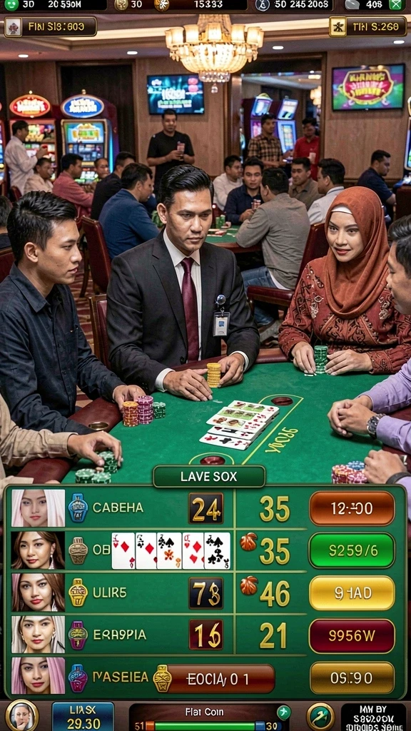 Karakter yang bisa disesuaikan dengan berbagai outfit.