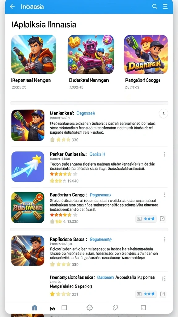 Tampilan antarmuka yang user-friendly dan menarik.