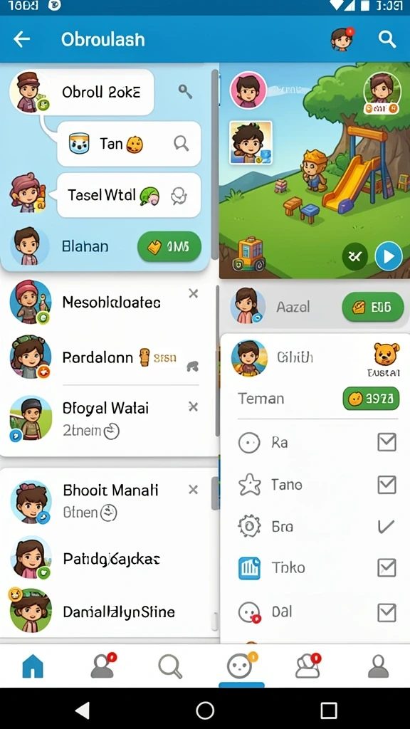 Tampilan antarmuka yang mudah digunakan.