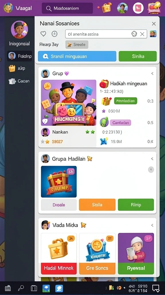 Gameplay yang mendebarkan dan penuh tantangan.