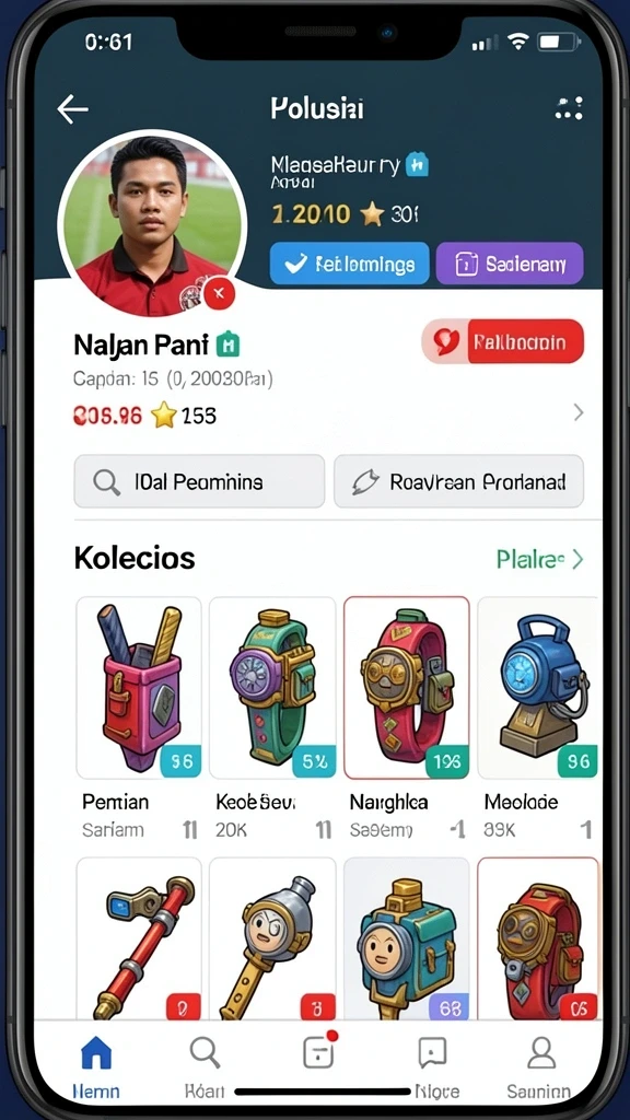 Tampilan antarmuka yang menarik dan pengguna ramah.