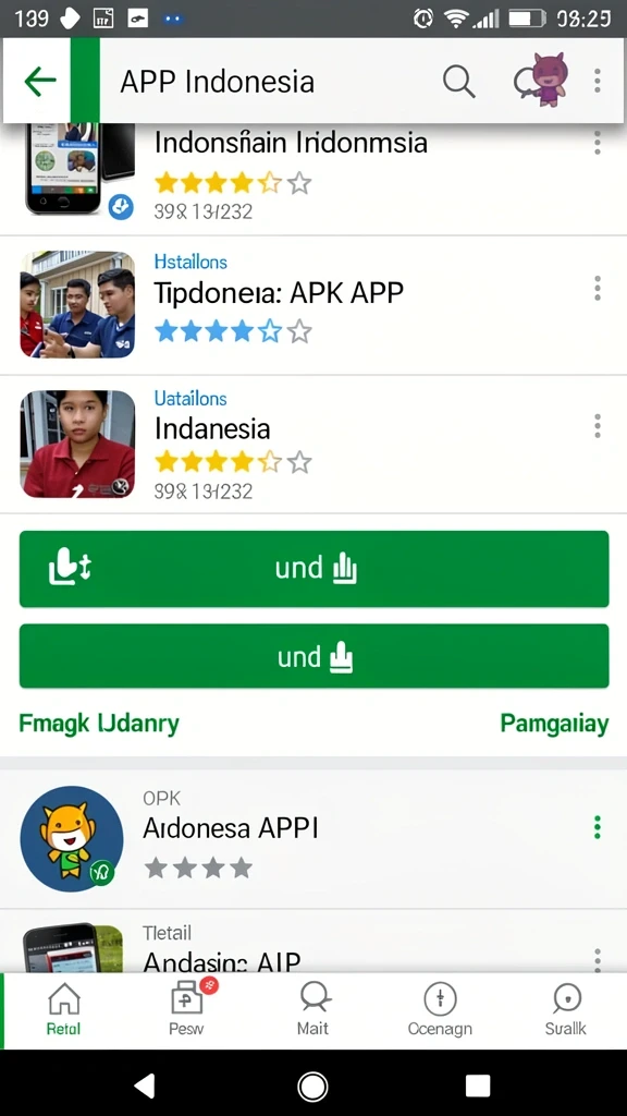 Tampilan antarmuka yang intuitif dan menarik.