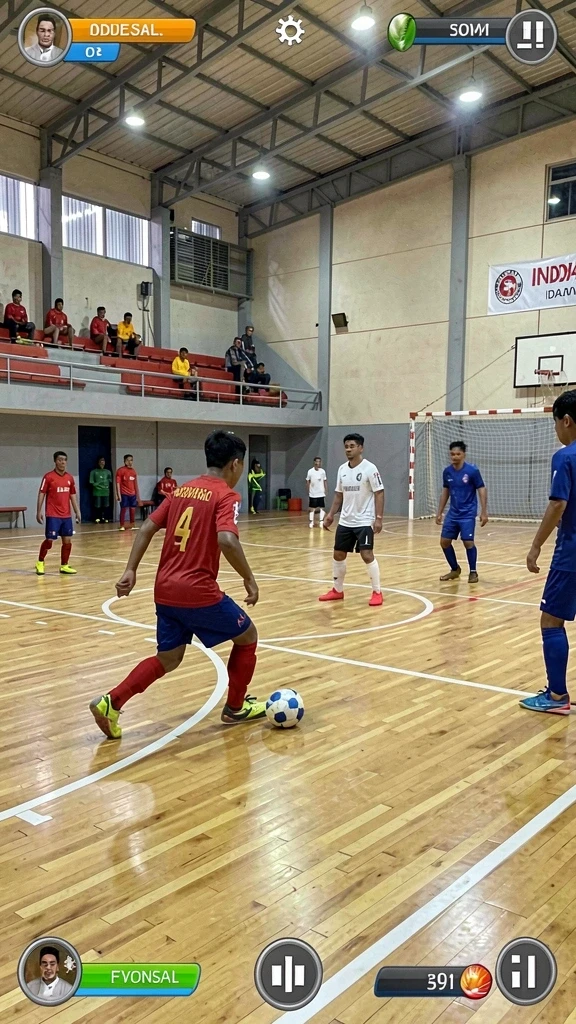 Efek suara yang mendukung pengalaman bermain.