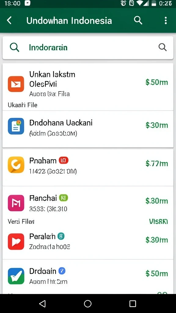 Tampilan awal yang menarik dan mudah dimengerti.