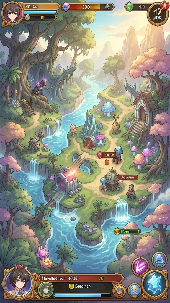 Screenshot menunjukkan mode multiplayer yang seru.