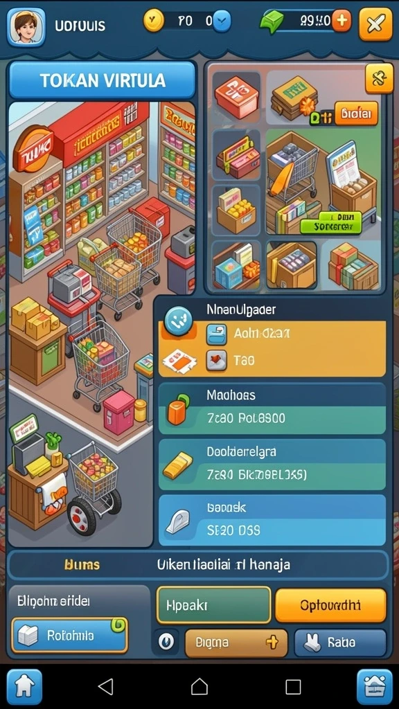 Tampilan antarmuka yang user-friendly.