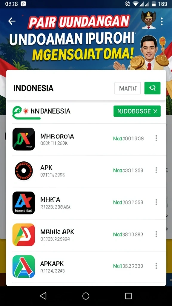 Tampilan antarmuka yang menarik dan intuitif.