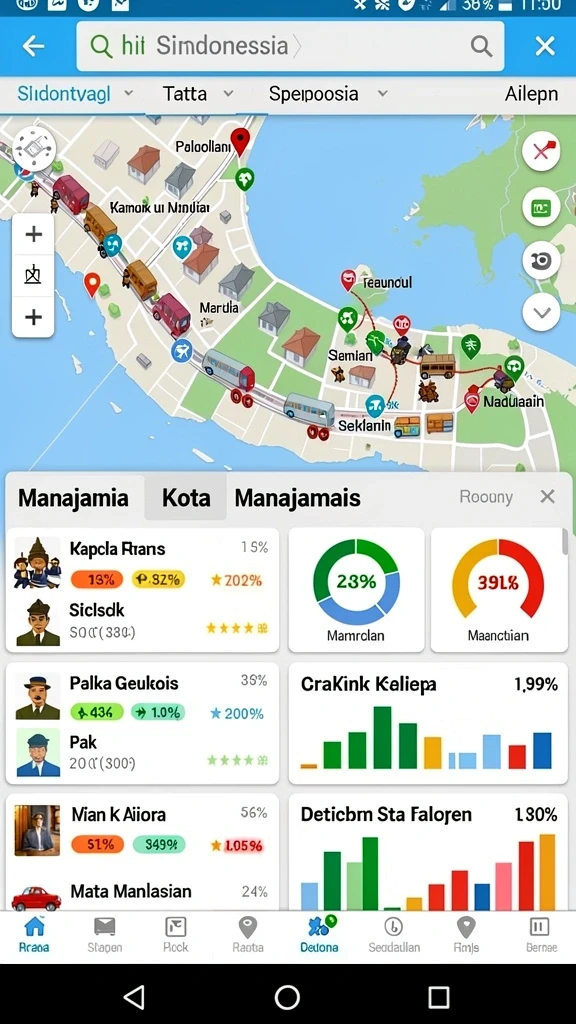 Mode turnamen yang menegangkan dan kompetitif.