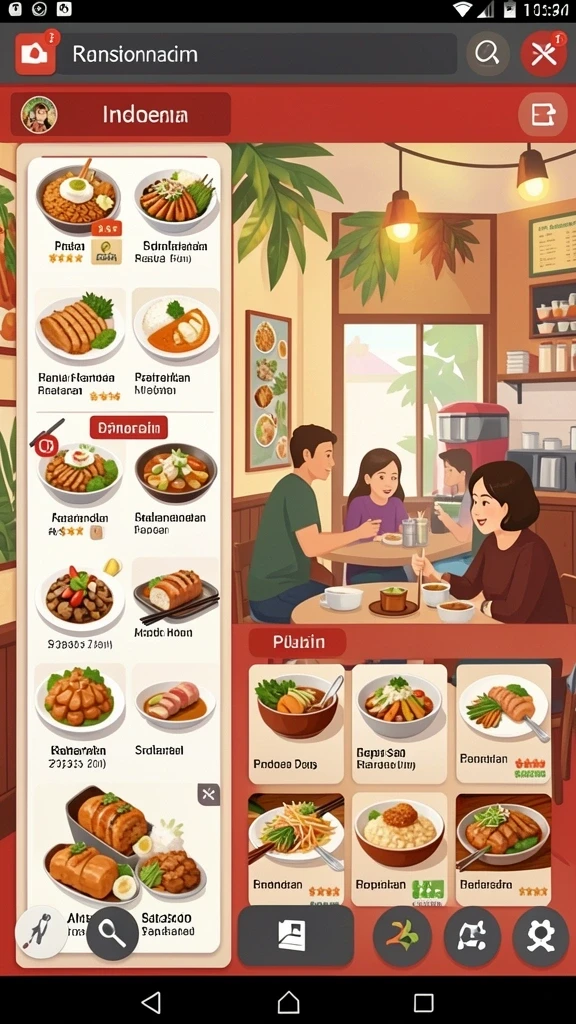 Tangkapan layar yang menunjukkan karakter utama dalam aksi.