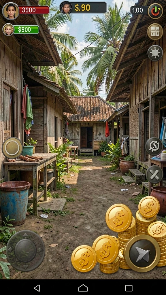 Tangkapan layar menampilkan antarmuka permainan yang menarik.