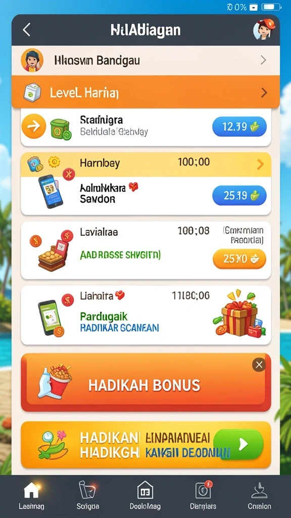 Sistem bonus yang menguntungkan bagi semua pemain.
